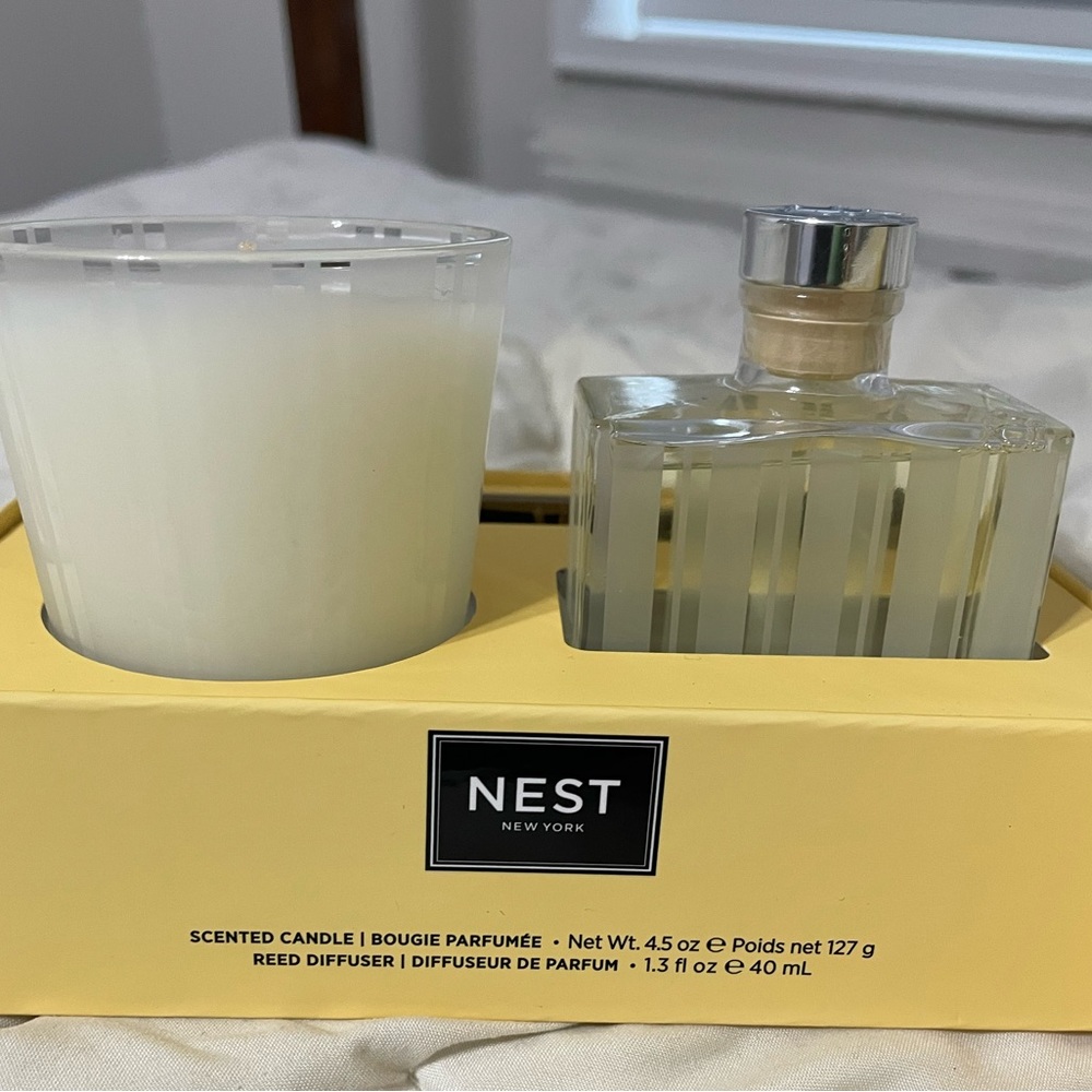 NEST Pettie candle and defuser set